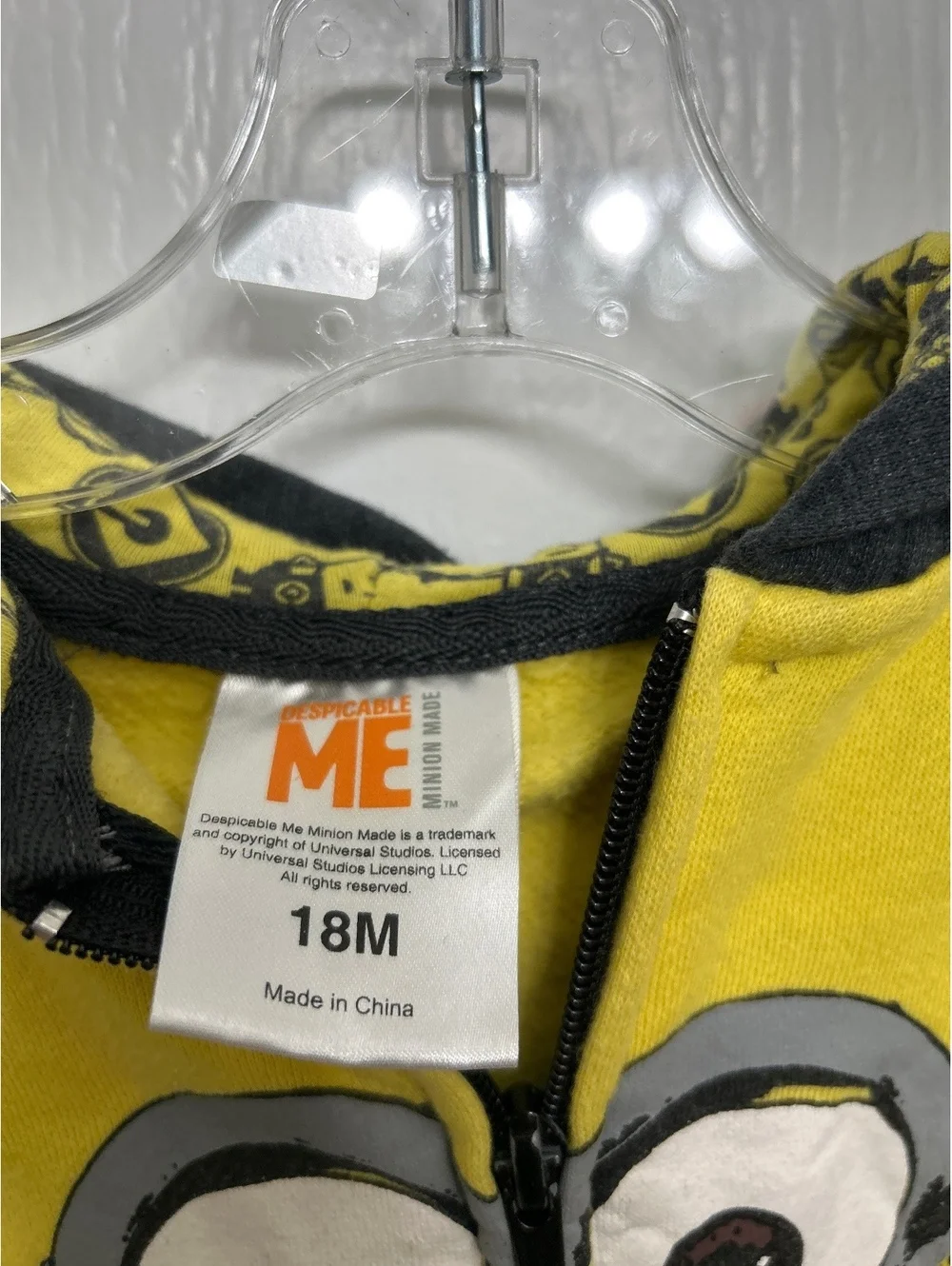 Gymboree Red 'Santa's Cookie Tester' Long Sleeve Shirt & Minions Yellow Hooded Z